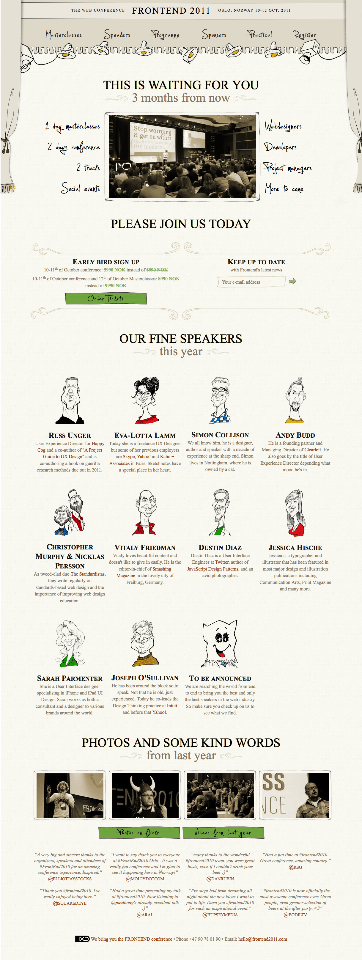 FRONTEND 2011